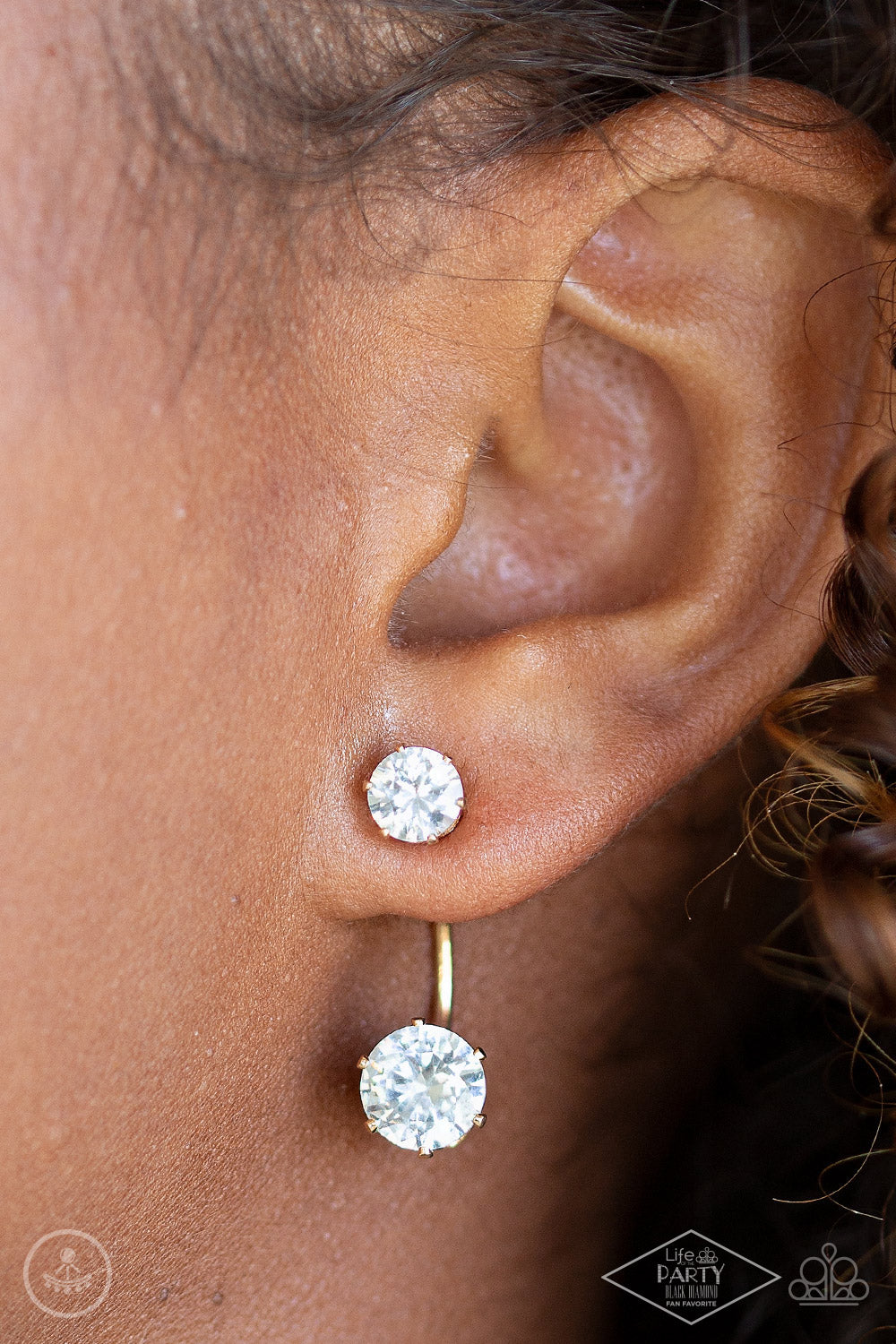 Starlet Squad - Gold Ear Jacket Earring (LOP)