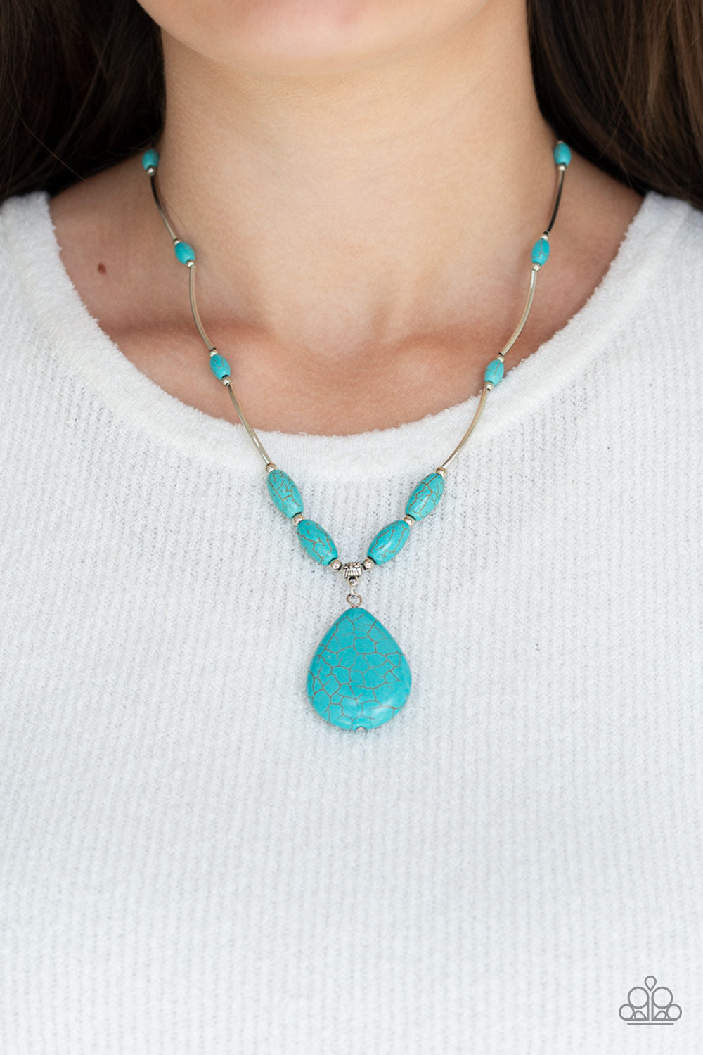 Explore The Elements - Blue Necklace