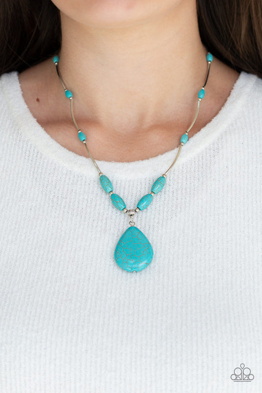 Explore The Elements - Blue Necklace