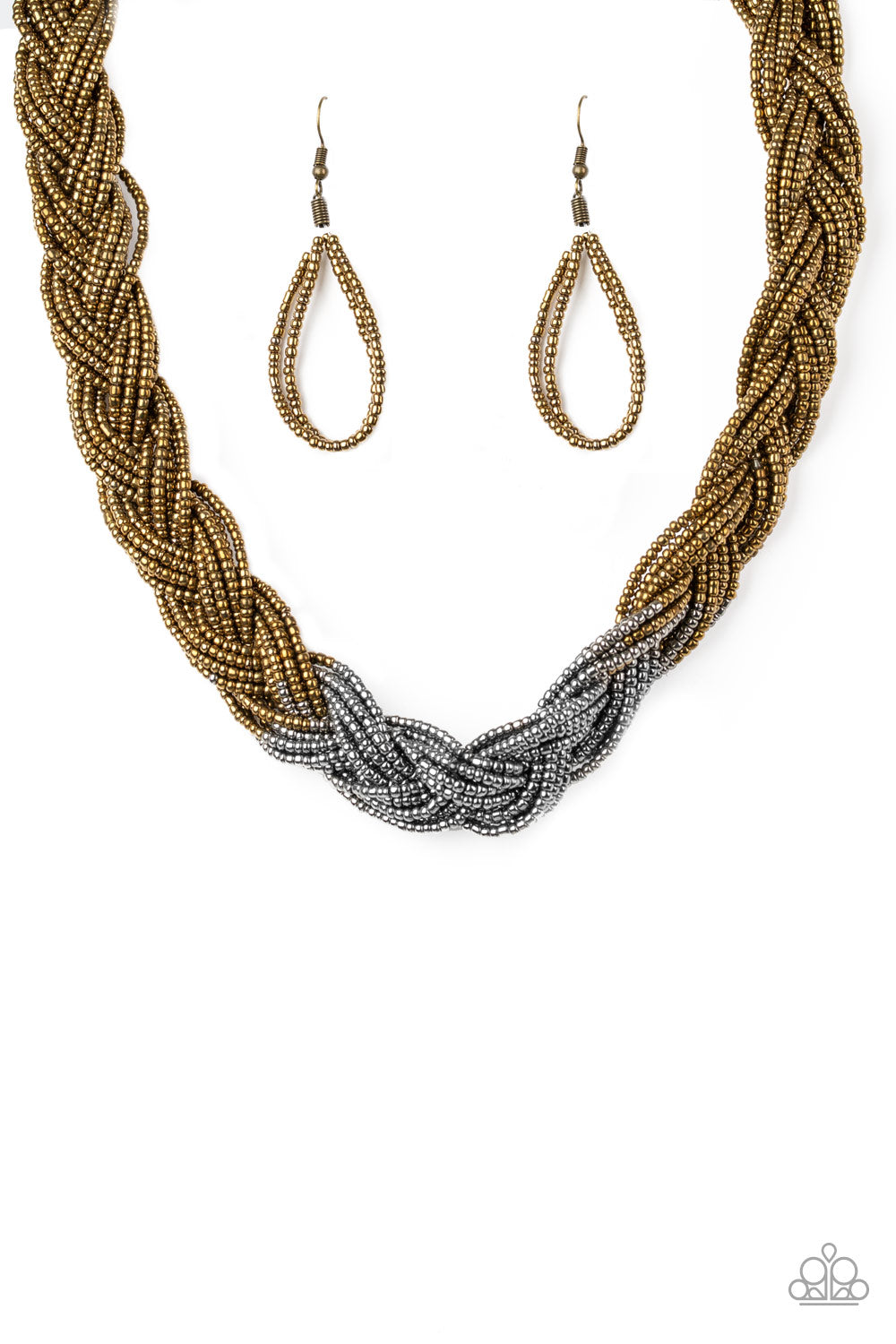 Brazilian Brilliance - Multi Seed Bead Necklace