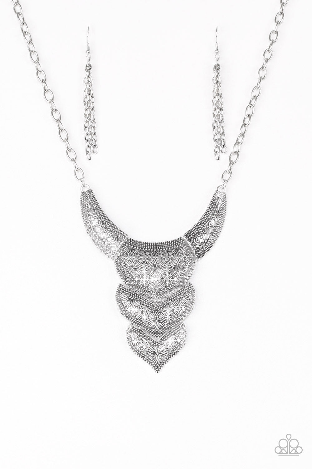 Texas Temptress - Silver Necklace