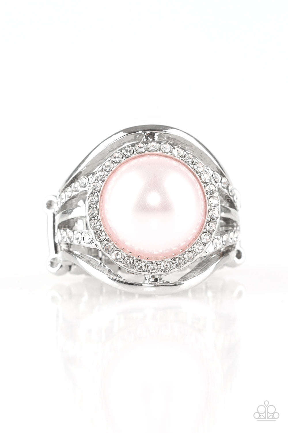 Pampered In Pearls - Pink Ring 0156