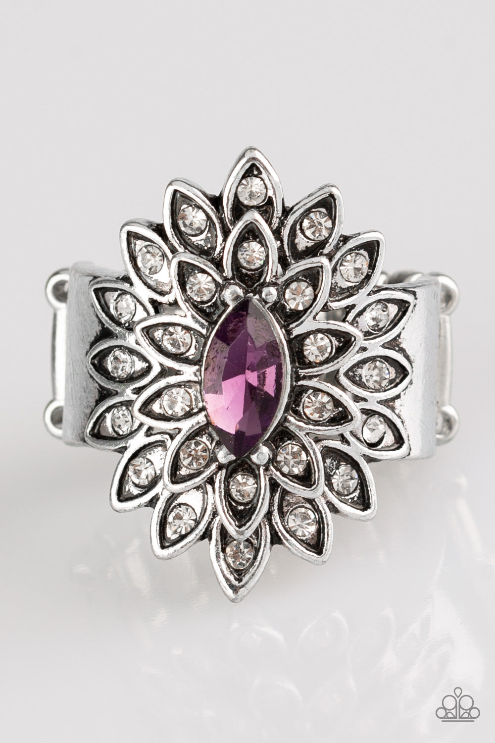 Blooming Fireworks - Purple Ring 0068