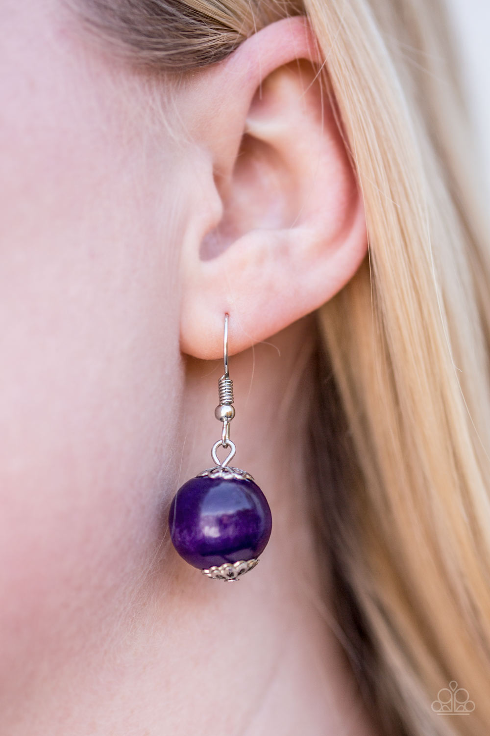 Effortlessly Everglades - Purple Wood Necklace