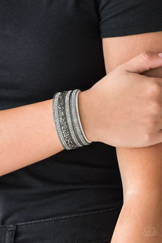 Really Rock Band - White Urban Bracelet