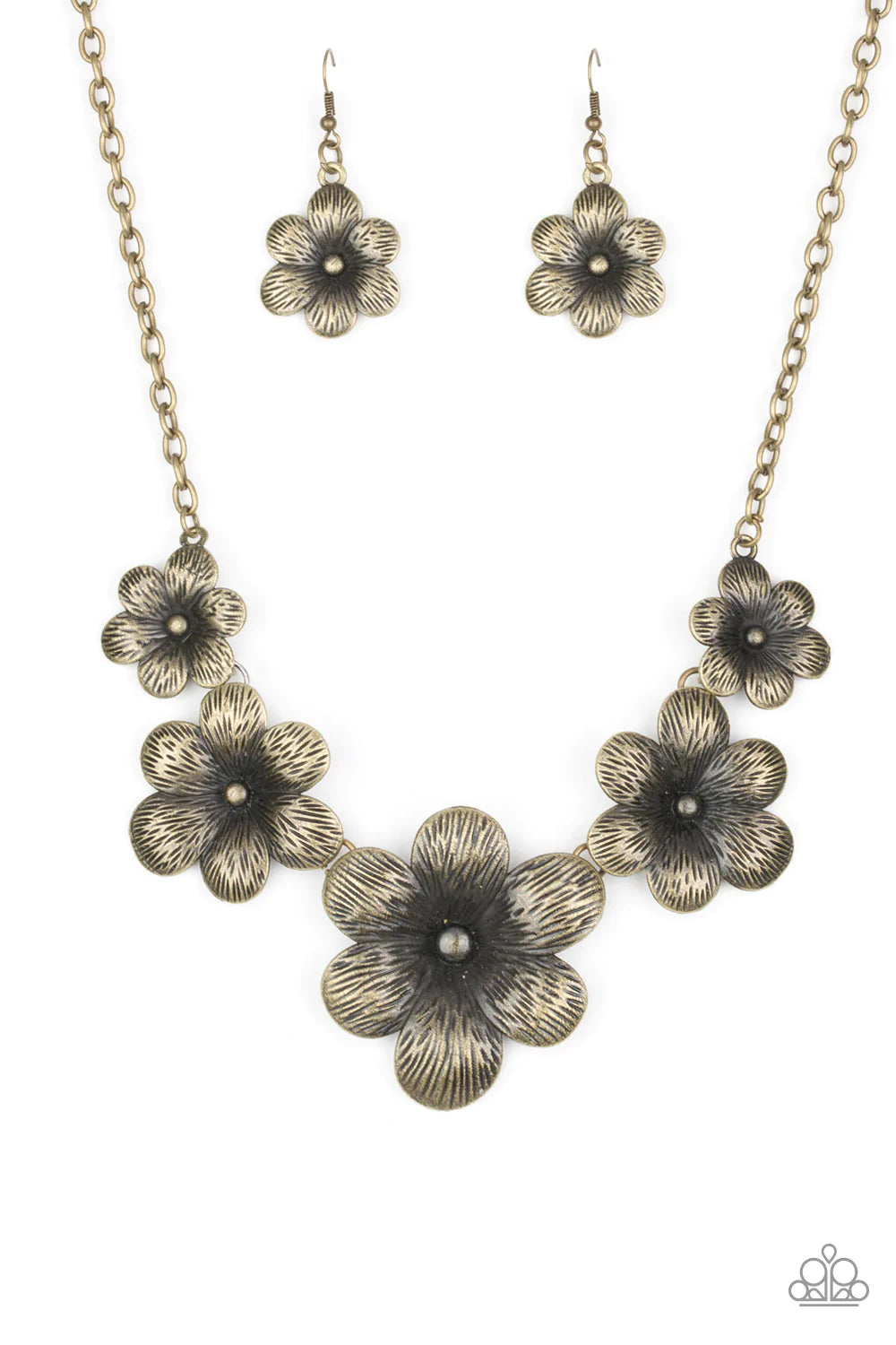 Secret Gardens - Brass Necklace