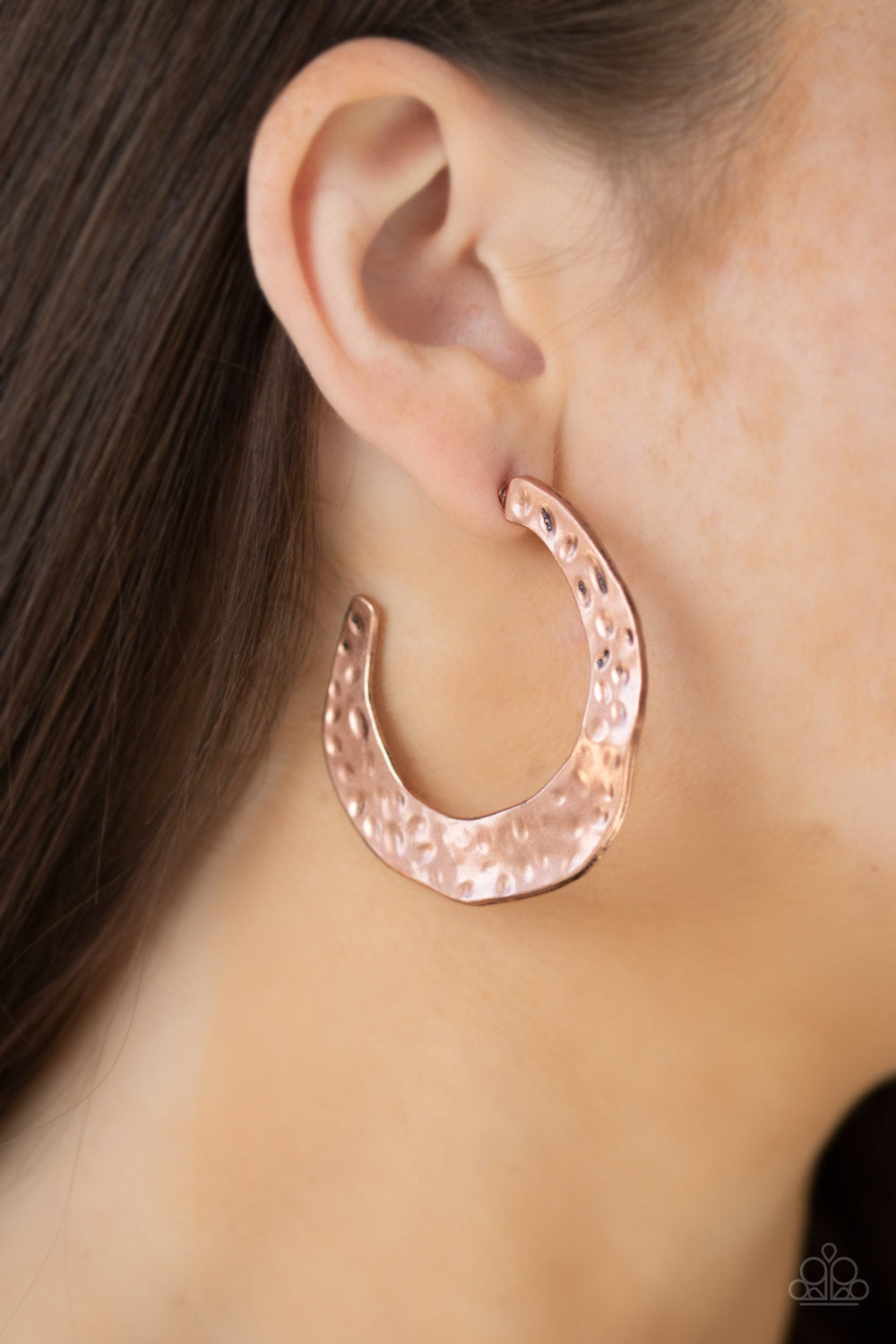 The HOOP Up - Copper Hoop Earring