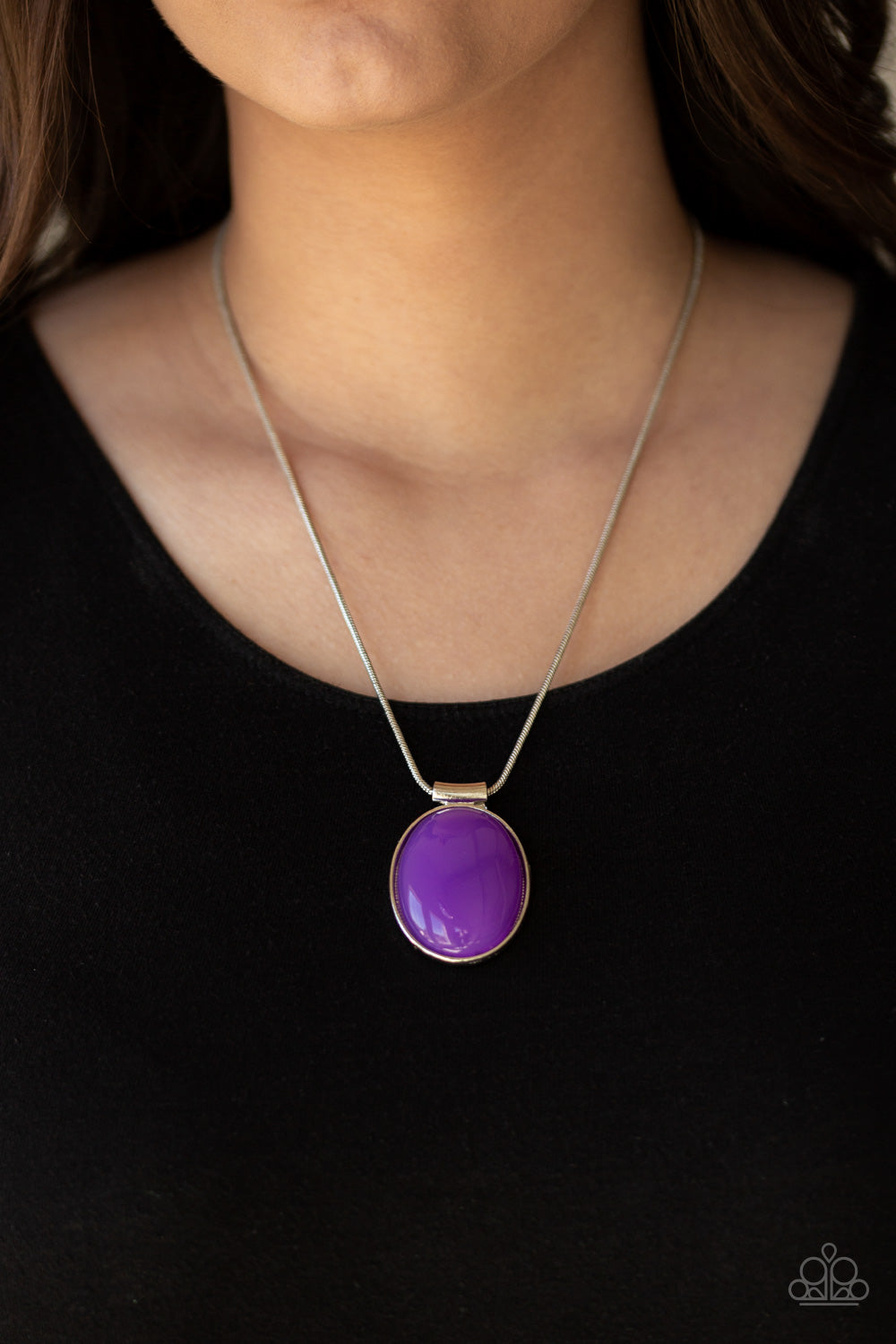 Rising Stardom - Purple Necklace