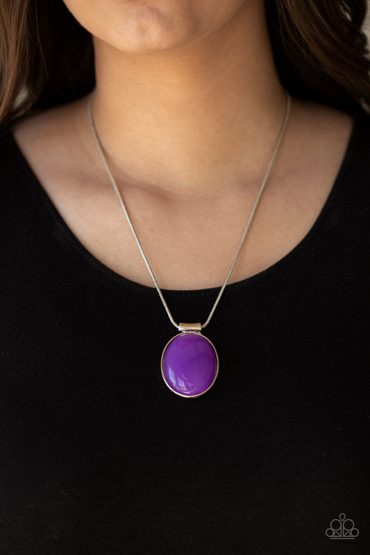 Rising Stardom - Purple Necklace