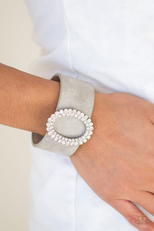 Center Stage Starlet - Silver Urban Bracelet