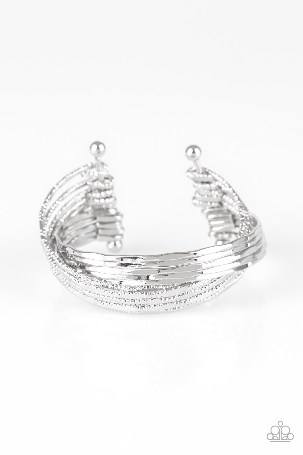 See A Pattern? - Silver Bracelet