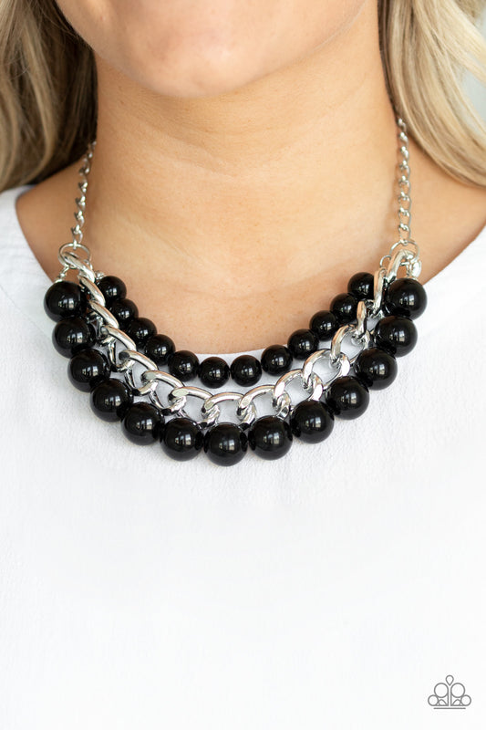 Empire State Empress - Black Necklace
