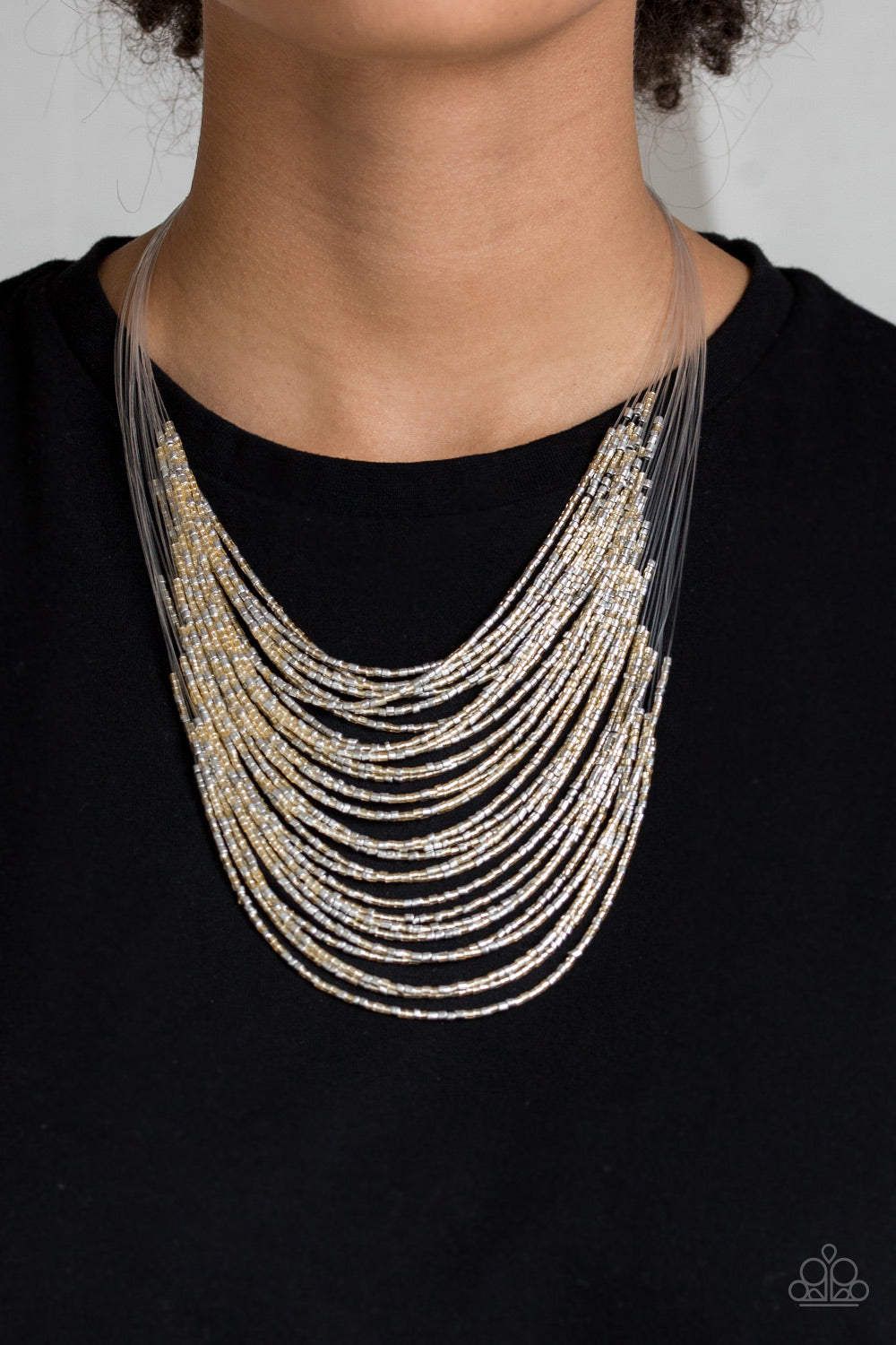 Catwalk Queen - Multi Seed Bead Necklace