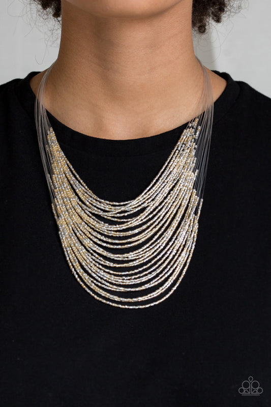 Catwalk Queen - Multi Seed Bead Necklace