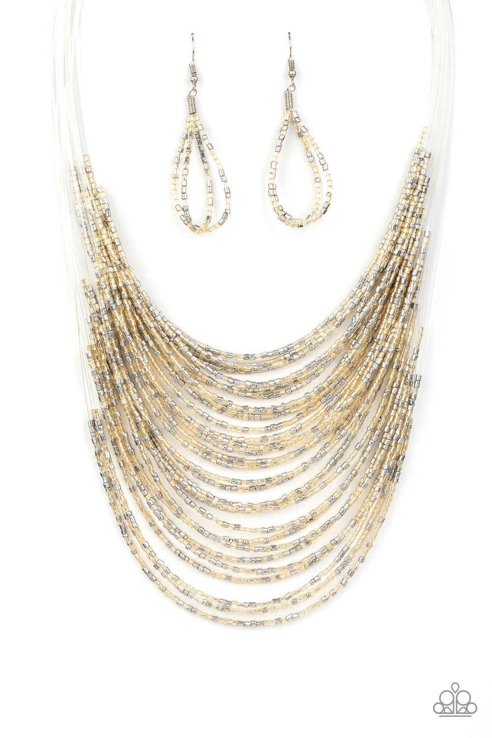 Catwalk Queen - Multi Seed Bead Necklace