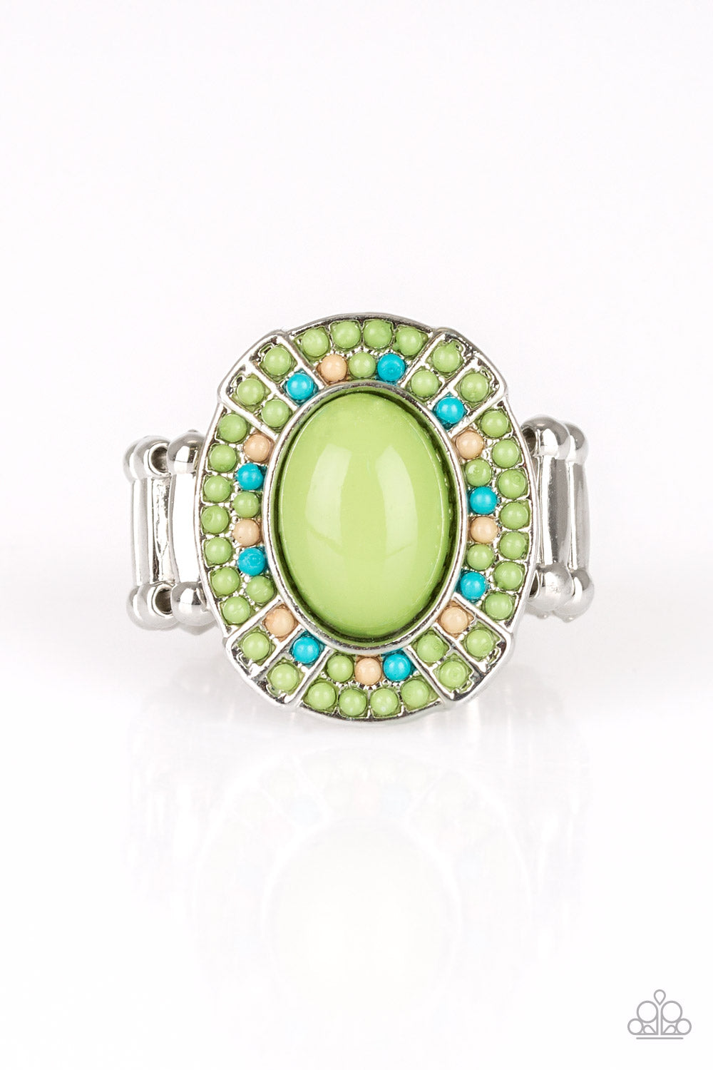 Colorfully Rustic - Green Ring (TRAY)