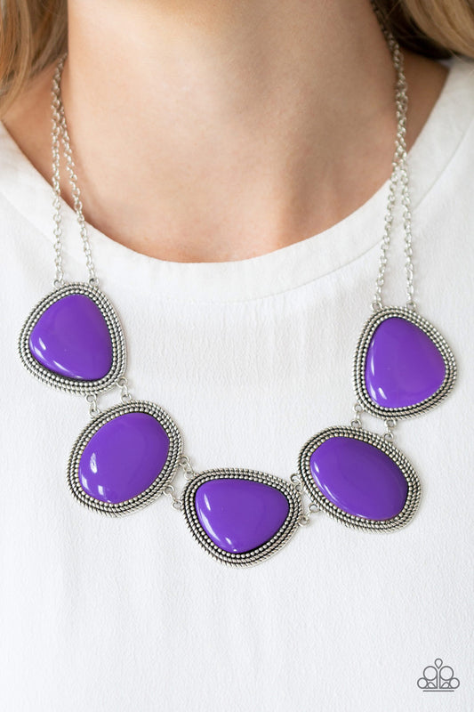 Viva La VIVID - Purple Necklace