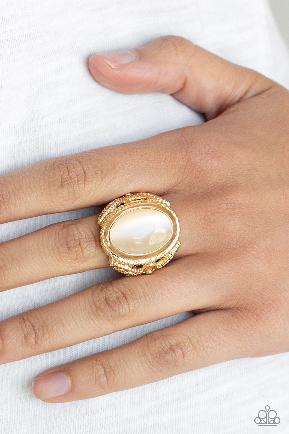 Deep Freeze - Gold Ring 0183