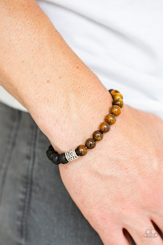 Take It Easy - Brown Urban Bracelet