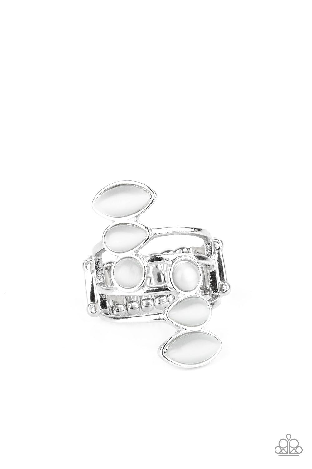 Wraparound Radiance - White Ring 0157