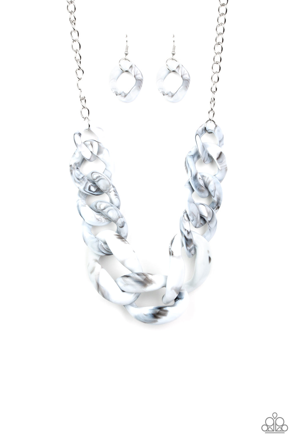 Red-HAUTE Mama - White Necklace