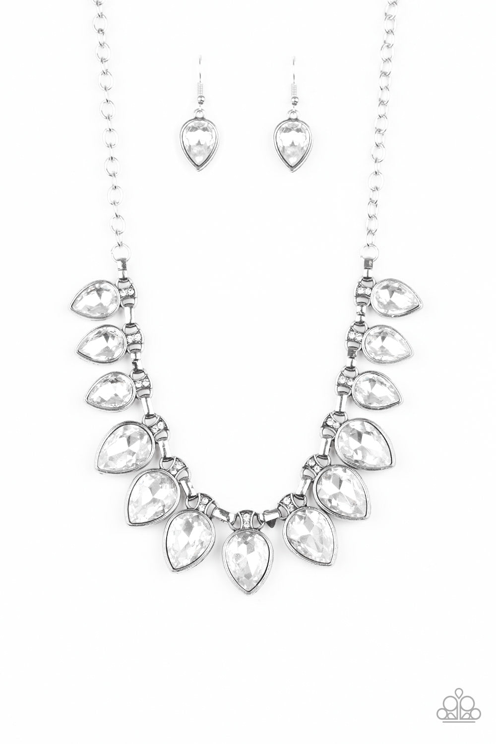 FEARLESS is More - White Necklace