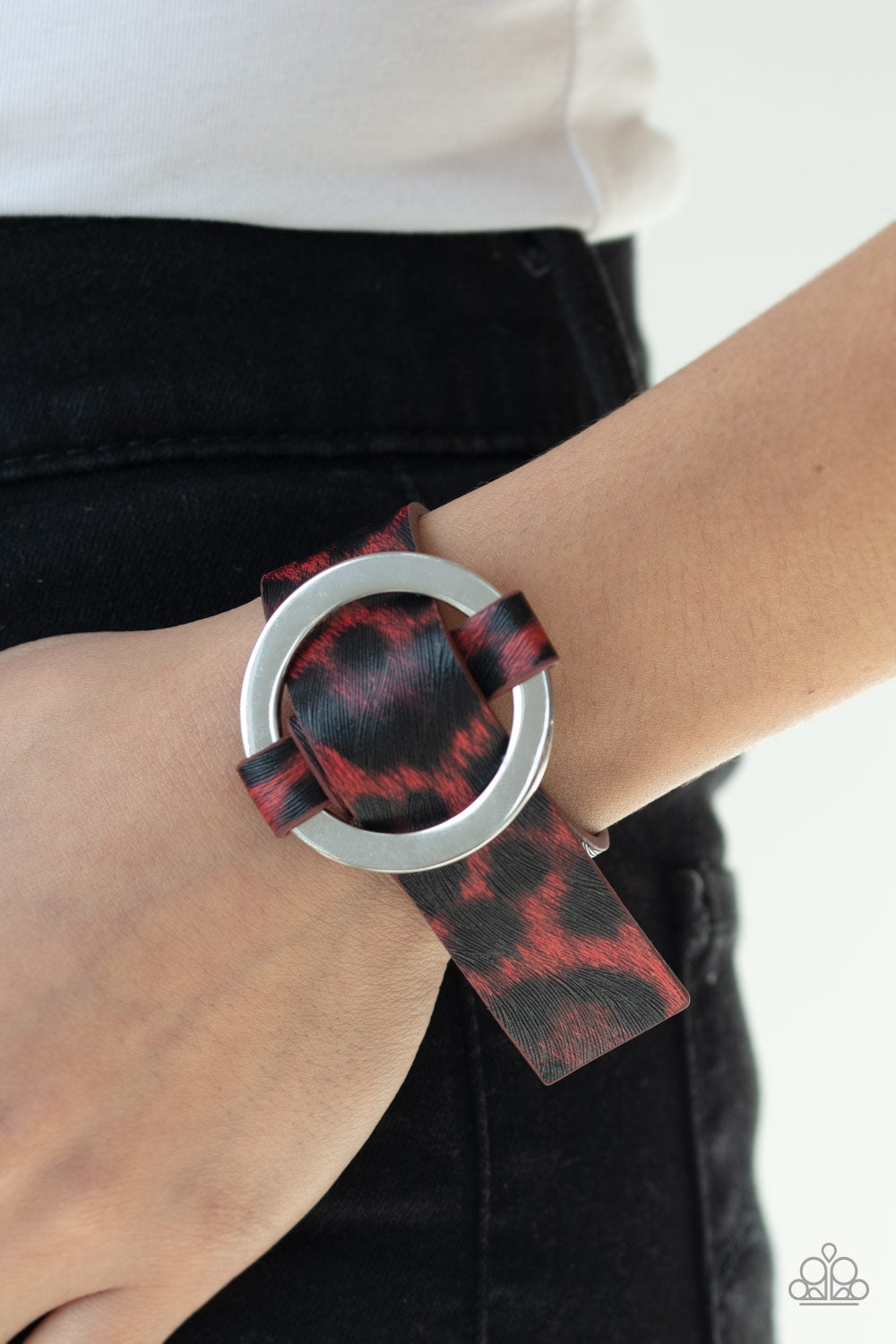 Jungle Cat Couture - Red Urban Bracelet