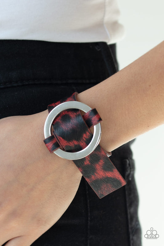 Jungle Cat Couture - Red Urban Bracelet