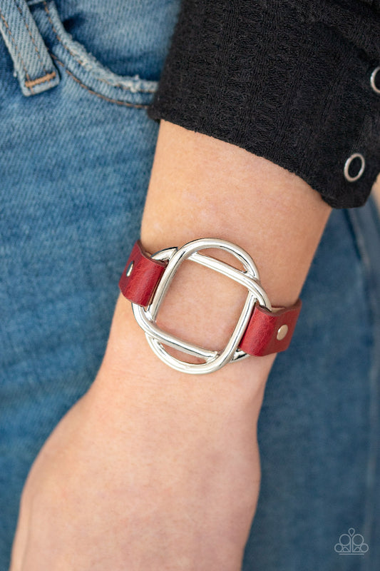 Nautically Knotted - Red Urban Bracelet