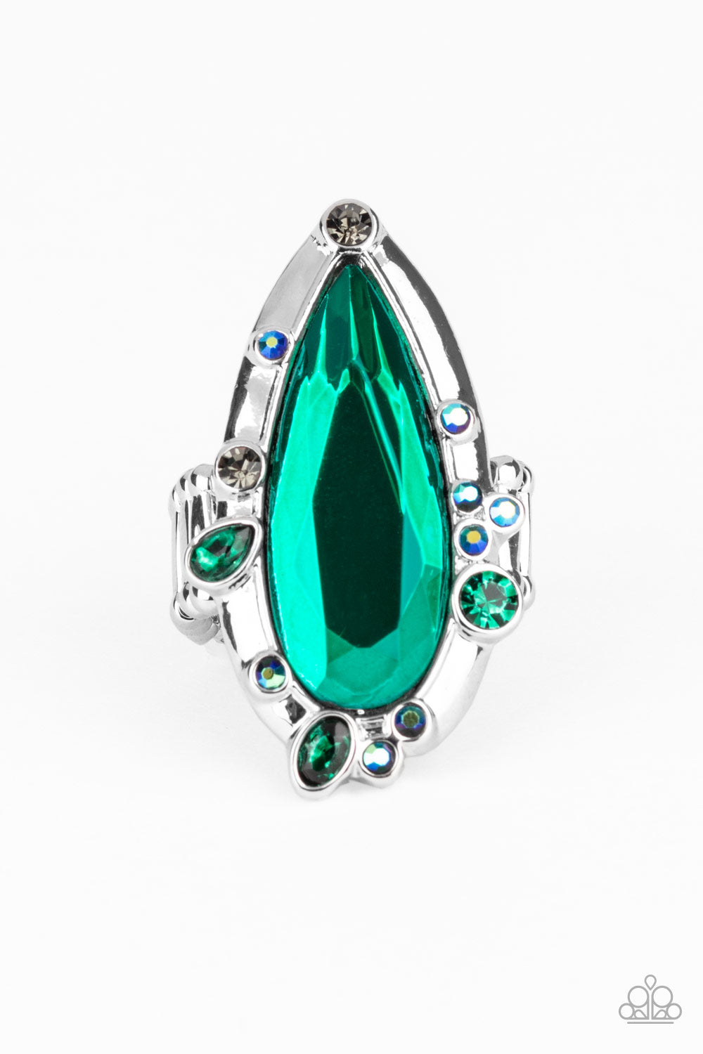 Sparkle Smitten - Green Ring 0006