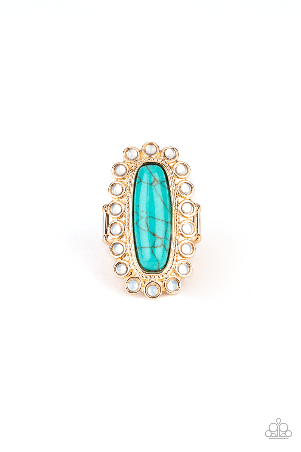 Mystic Oasis - Gold Ring 0163