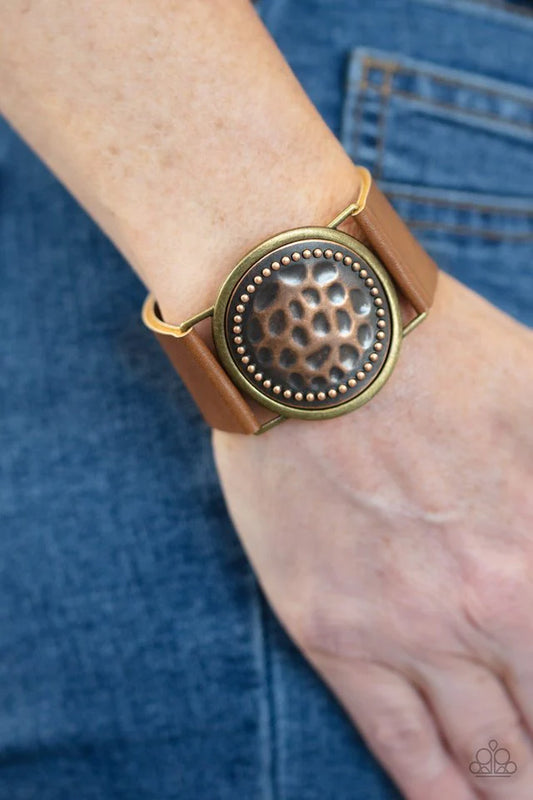 Hold On To Your Buckle - Copper Urban Bracelet