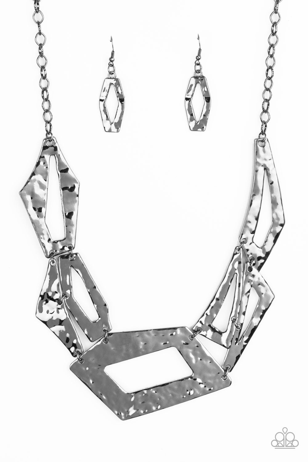 Break The Mold - Black Necklace