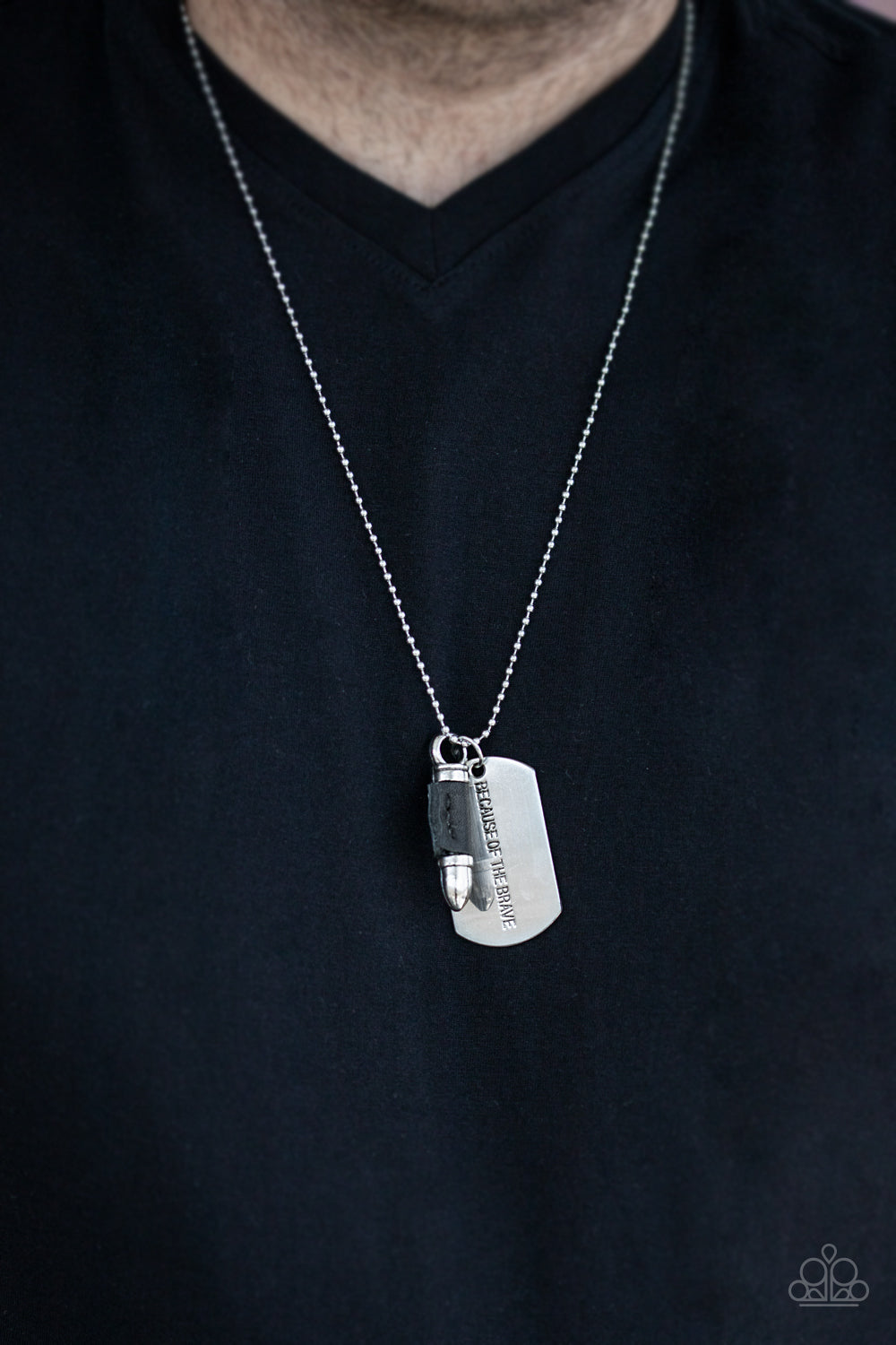 Proud Patriot - Black Urban Necklace