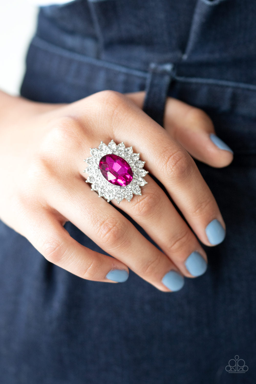 Secret Garden Glow - Pink Ring 0174