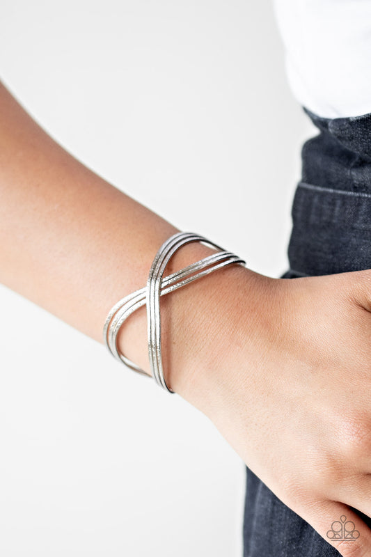 Infinitely Iridescent - Silver Bracelet