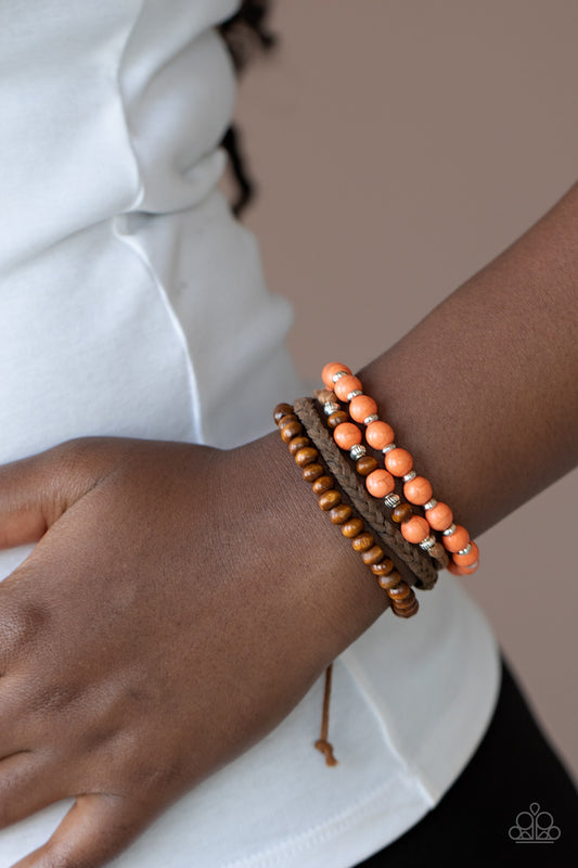 Renewable Energy - Orange Urban Bracelet