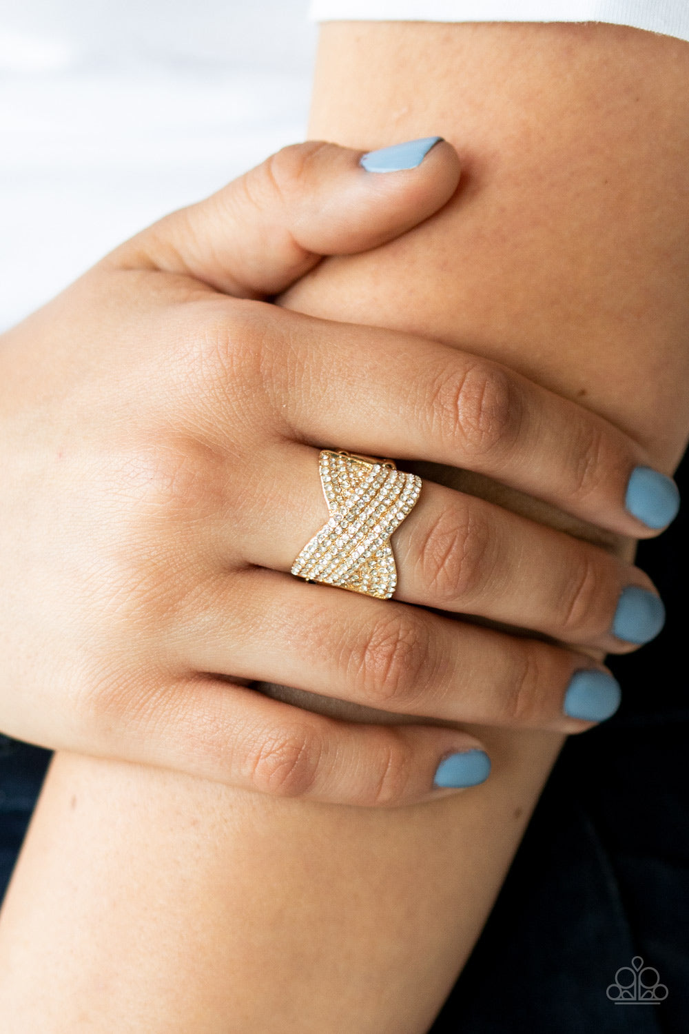 Girl Boss Glitter - Gold Ring 0196