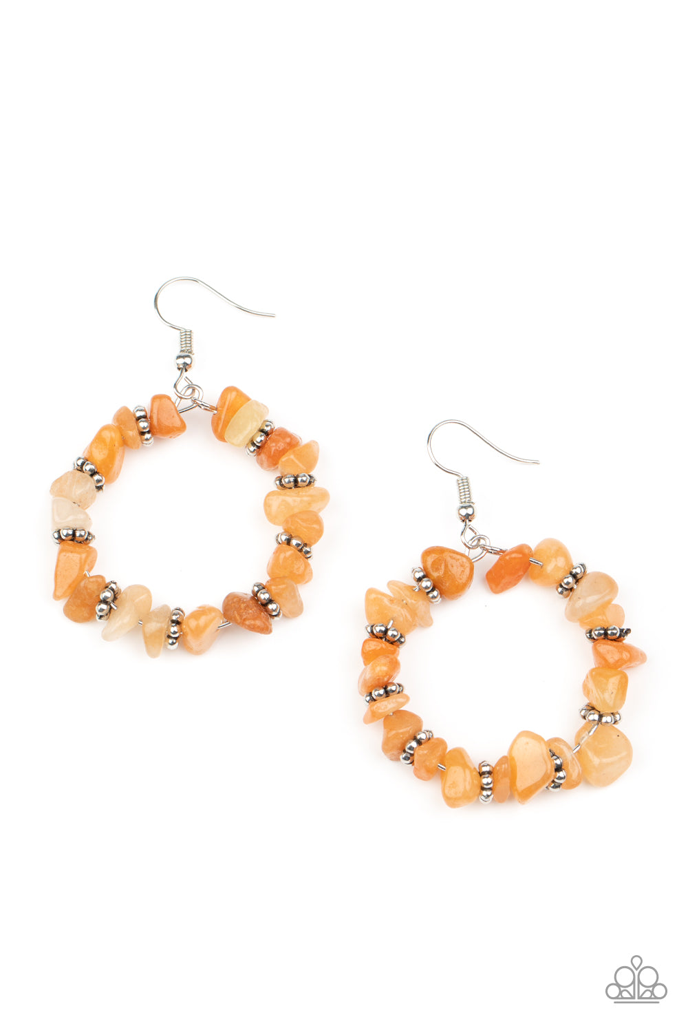 Going for Grounded - Orange Earring