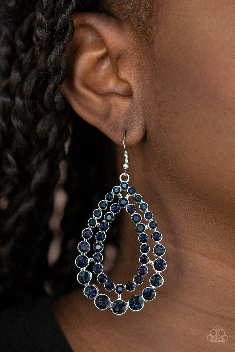 Glacial Glaze - Blue Earring