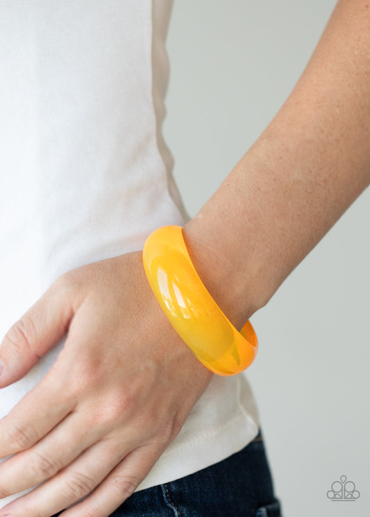 Major Material Girl - Orange Bracelet