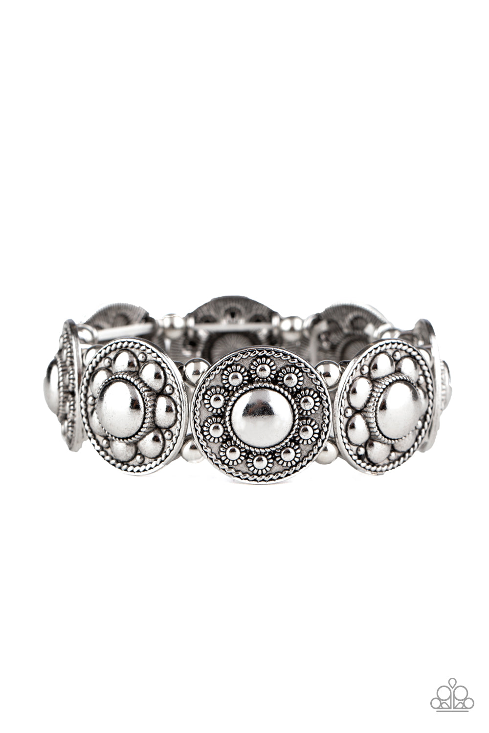 Rural Fields - Silver Bracelet