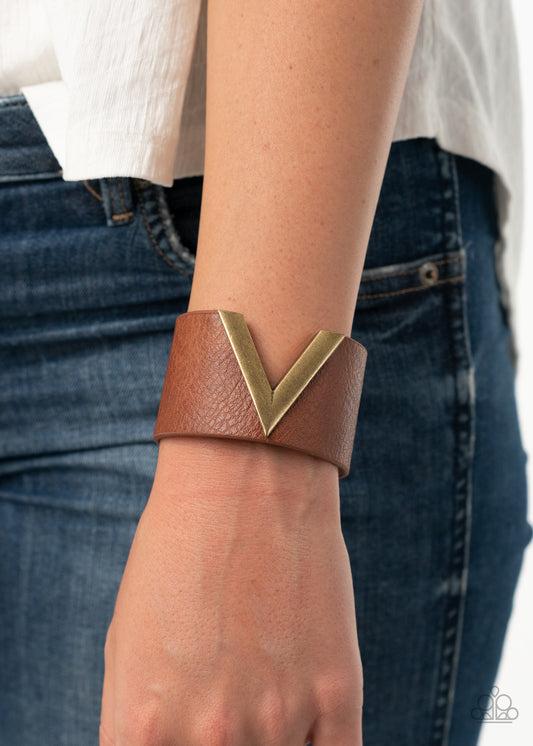 Claws Out - Brown Urban Bracelet