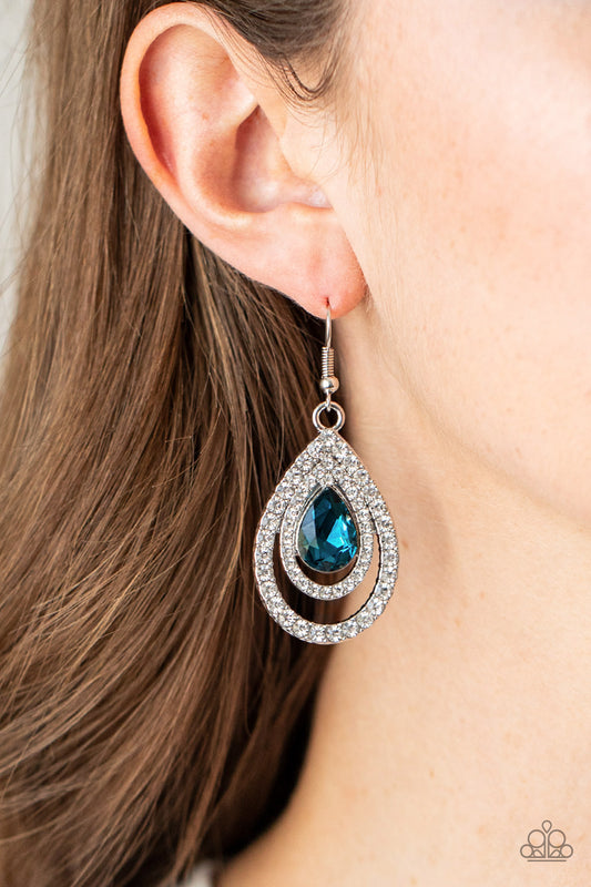 So The Story GLOWS - Blue Earring