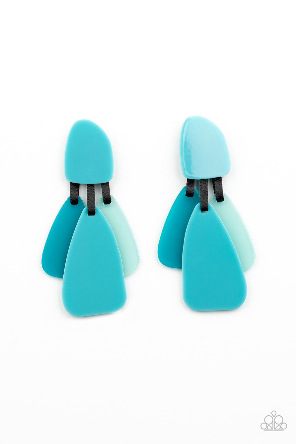 All FAUX One - Blue Earring