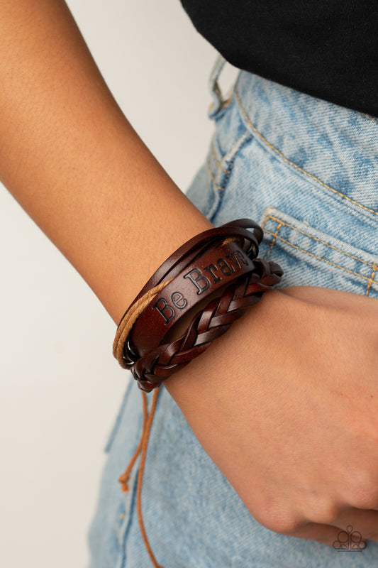 Brave Soul - Brown Urban Bracelet