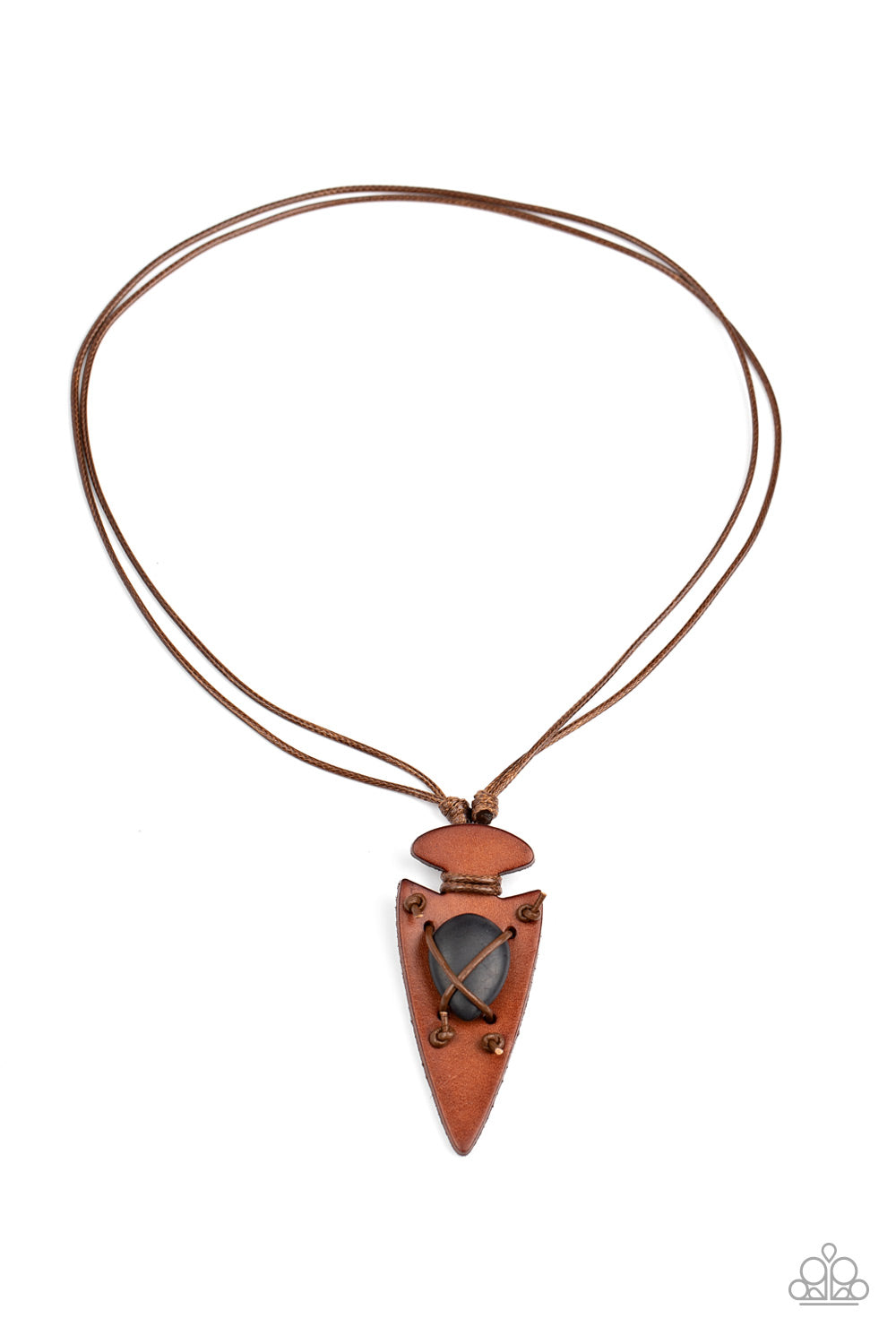 Hold Your ARROWHEAD Up High - Black Urban Necklace