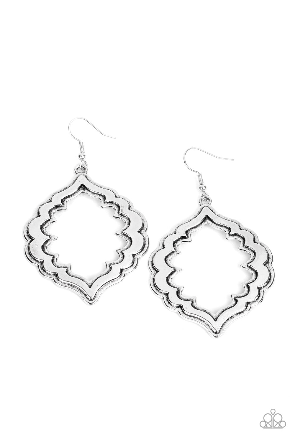 Taj Mahal Majesty - Silver Earring