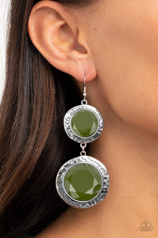 Thrift Shop Stop - Green Earring