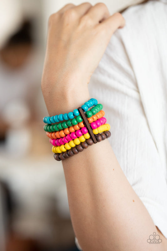 Diving in Maldives - Multi Wood Bracelet
